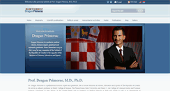 Desktop Screenshot of draganprimorac.com
